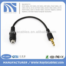 3.5mm Male to 2.5mm Female Stereo Jack Audio Cable Adapter for Phone MP3 ipod